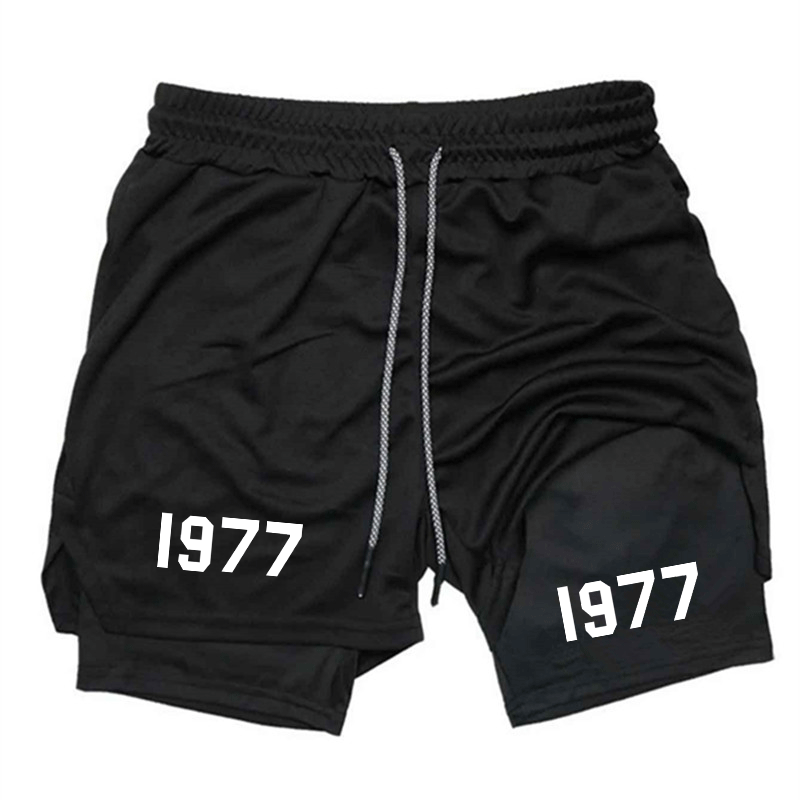 Compression Shorts Athletes - Męskie spodenki sportowe 2w1 do ćwiczeń