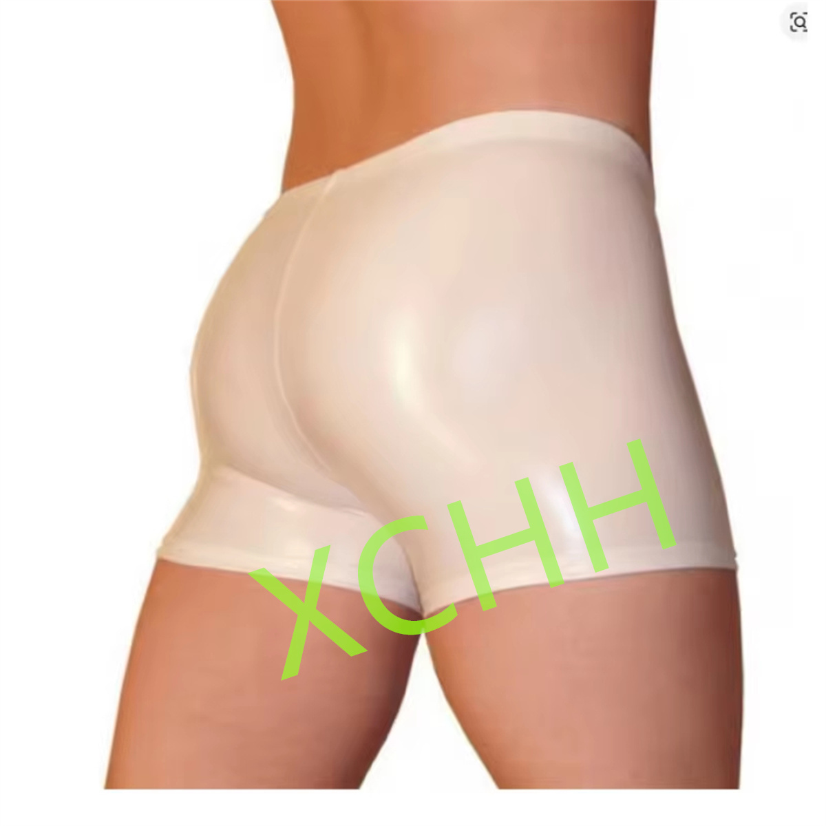 Boxer Shorts Modal - Męskie szorty z lateksu, gumowe majtki,