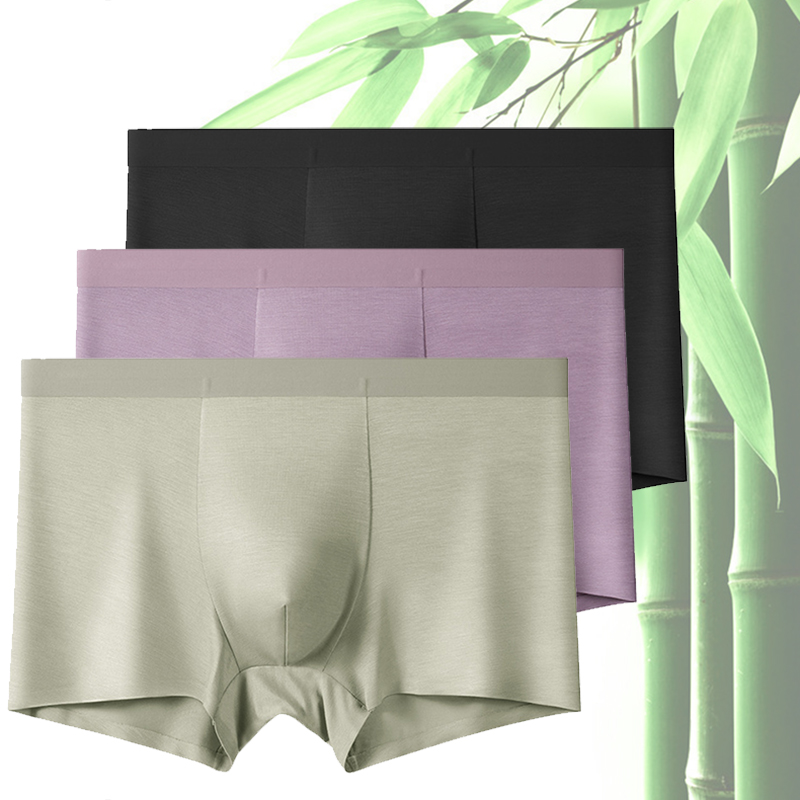 3 sztuki męskiej bielizny, bok – Bamboo Fiber Trunk recenzja i cena